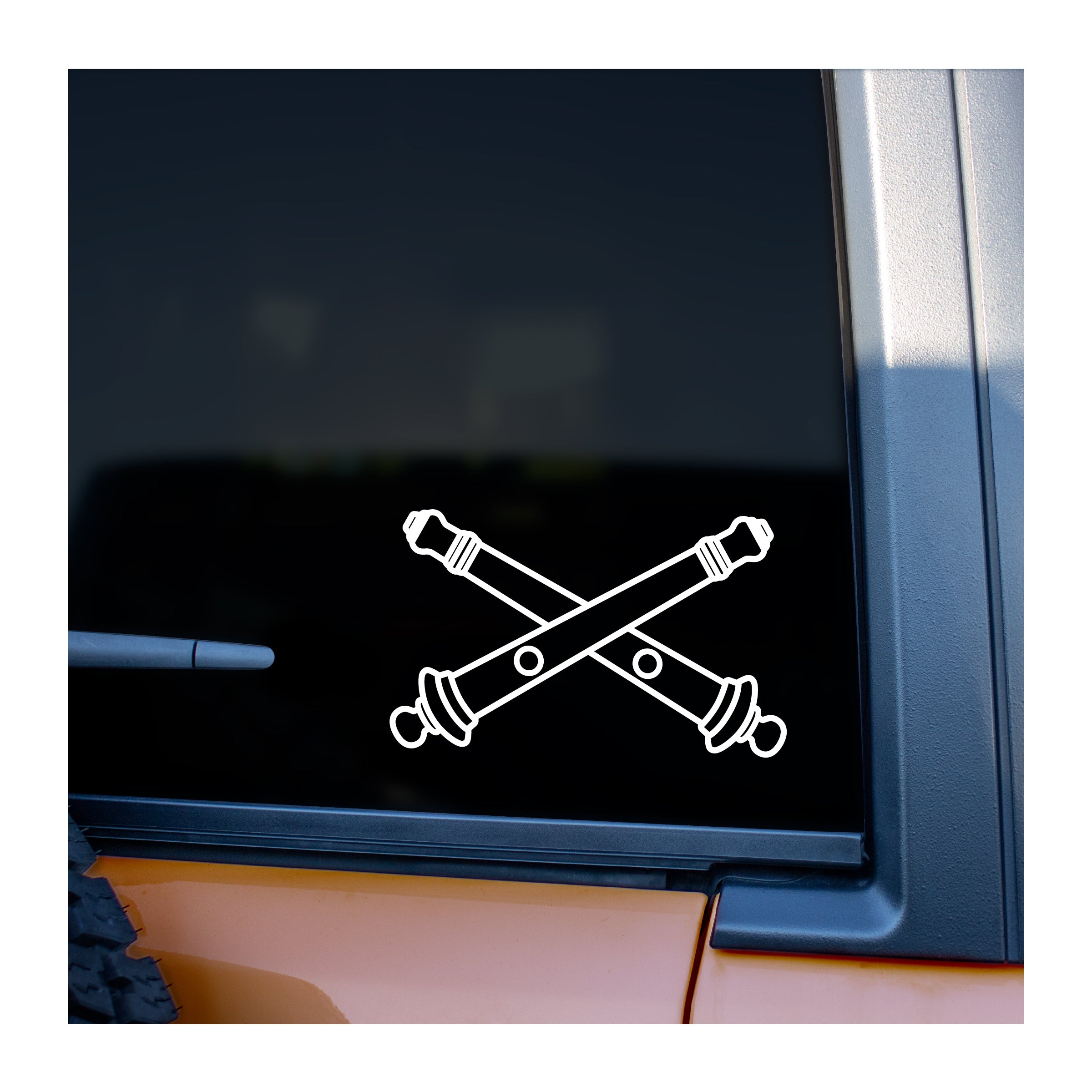 crossed cannons for field artillery